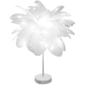 Miniatyrbilde 1 av 5: LED fjær bordlampe dekorativ bord fjernkontroll for stue soverom jente bryllupsdekor