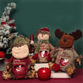 Miniatyrbild 5 av 5: Söta juldekorationspresenter 3D julgåva juldekorationer för presentinslagning