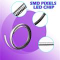 Miniatyrbillede 1 af 5: 200 stk. SK6812 MINI-E RGB (ligner WS2812B) SK6812 3228 SMD Pixels LED-chip individuelt adresserbar farve DC 5V