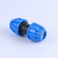 Miniatyrbillede 2 af 4: Holdbare PE Push-in Fittings Forbindelse Vandrensere Vandingsrør lige Union Fittings Haveværktøjer til Havearbejde - 25mm