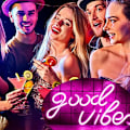 Miniatyrbillede 4 af 5: Good Vibes Neon Skilt Bryllup Væghængende USB LED Neon Lys Skilte LED Natlys til Soveværelse Dekoration Værelser Dekoration