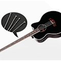Miniatyrbillede 2 af 5: 8 stk. Stålstrenge til Guitar Bas 4