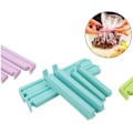 Miniatyrbilde 5 av 5: Veraing 24 Pakk Forseglingsklips, Pose Klips, Snackspose Forseglingsklips, Plast Matpose Forseglingsklips, Matvare Forseglingsklips (3 Størrelser)