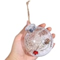 Miniatyrbillede 2 af 5: Juletræ Drop Julepynt Hængende Kugle Vedhæng Julepynt Til Hjemmet Julepynt Kugle Vedhæng
