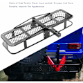 Miniatyrbilde 2 av 5: Metall Bakre Bumper Hitch Mount for 1/10 RC Crawler Axial Scx10 90046 Scx10 Iii Axi03007 Trx4 D90
