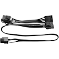 Miniatyrbillede 3 af 5: 6Pin til 4 Molex Modular Kabel 6Pin til 4 IDE Kabel til RM1000X RM850X RM750X RM650X RM550X Modular