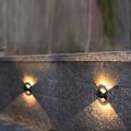 Pikkukuva 5 / 5: 2W LED ulkoseinään upotettava maavalaisin IP68 AC85-260V DC12V ulkoseinään upotettava nurmikko puutarhavalaisin valot