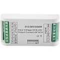 Miniatyrbild 1 av 5: Mini DMX RGBW Dekoder 4 Kanaler 16A RGB RGBW Strip Controller DMX 512 Dimmer Driver för LED Strip Lights DC9-24V