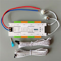 Miniatyrbilde 3 av 5: DC 12V 24V 32-kanals trappesensor LED-bevegelseskontroller innendørs PIR nattlys dimmer for trappe fleksibel stripe