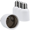 Miniatyrbild 1 av 5: 4x sockeladapter - E27 till E40 sockelomvandlare - E40 baslamphållare adapter för halogen LED-lampa