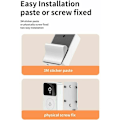 Miniatyrbild 4 av 5: Smart Hem Videointercom, Smart Trådlös Fjärrstyrd Videodörrklocka, Högdefinition Nattseende Wifi Laddning Stöldskydd Dörrklocka, Tvåvägs