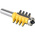 Miniatyrbillede 3 af 5: 8mm Skaft Jernbane Finger Reversibel Samling Fræser Lim Bit Kegle Tenon Skærere Til Træbearbejdning Tømrer Værktøjer