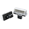 Miniatyrbillede 1 af 5: 2 stk. Til Transit Mk6 Mk7 1985-2013 Til Transit 2002-2013 4388111 Led Nummerpladelys
