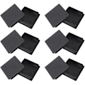 Miniatyrbilde 1 av 5: 80mm x 80mm Kvadratiske Plastrør Endekapsler, Endekappe, 12 stk