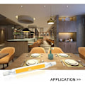 Miniatyrbillede 2 af 5: 5W R7S 78MM LED J78 COB Filamentpære, 500 Lumen 360 Grader, Halogenpære 30W 48W 50W Equivalent, Perfekt til Hjem, Køkken, Værelse, Balkon, Kontor,