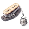 Miniatyrbild 4 av 5: 4-strängars Gitarr Mikrofon, Enkelt Spol Pickup med 6,35 mm Jack för Elektrisk Gitarr Ersättningsdelar
