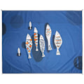 Miniatyrbild 3 av 5: Strandfilt Strandmatta för Utomhus Camping Picknick Resa 1.4x2m