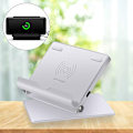 Miniatyrbilde 2 av 5: Trådløs lader med fritt justerbar brakett 10W / 7.5W / 5W Automatisk avstenging for Android Kretsbeskyttelse - Sølv