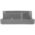 Miniatyrbillede 1 af 5: Grå Makeup Organizer Badeværelse Kosmetisk Opbevaringsboks Kontor Desktop Makeup Opbevaringsboks Diverse Artikler Beholder