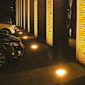 Miniatyrbillede 2 af 5: 15W LED Rund Udendørs Forsænket Begravet Rustfri Lampe Rustfrit Stål Underjordisk Lys Vandafvisende Hærdet Glas Spotlight Havegulv Brøndlys