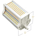 Miniatyrbillede 3 af 5: R7S LED Pære 50W Varmt Lys Dæmpbar 3000k Dobbelt Endet J118 J Type 118MM LED Floodlight 5000LM 500W Ækvivalent Halogen Gadelys 200 Grader Indo