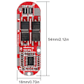 Pikkukuva 2 / 5: 5 kpl BMS 5S 21V 18650 Li-Ion Litium Akun Suojauslevy PCM Polymeeri Lipo Piirin Latausmoduuli