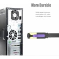 Pikkukuva 4 / 5: 3m Cat7 RJ45 Ethernet-kaapeliextender, nopea Ethernet-jatkokaapeli - 10 Gbps, RJ45-uros-naaras-verkkokaapeli, Cat7 Lan-suojattu RJ45-johto