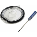 Miniatyrbilde 2 av 5: Reservedel lokk til støvbeholder for Dyson V7 V8 SV10 støvsuger med tetningsring, lokk til støvbeholder,