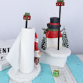 Miniatyrbilde 2 av 5: 1 stk julepapirholder i harpiks, julepapirholder, figurer, ny, julebad, hjemmedekor A
