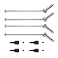 Miniatyrbilde 2 av 5: Metalldrivaksel og bakre CVD og differensialkopp for Arrma 1/8 KRATON 6S RC-biloppgraderingsdeler, 2