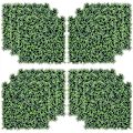 Pikkukuva 1 / 5: 6 kpl Tekokeinotekoinen Buxus-Aita Seinäpaneelit 50 x 50 cm - DENUOTOP