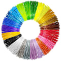 Miniatyrbillede 1 af 5: 25 Farver 3D Pen PLA Filament Efterfyldninger, 1,75 mm Premium Filament til 3D Printer/3D Pen, Hver Farve 16FT