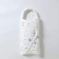 Miniatyrbillede 4 af 5: Fortykket efterårs- og vinterbabysovepose, vindtæt og varm babykramme, velcro baby anti-skip svøb sovepose