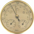 Miniatyrbild 4 av 4: Barometer, väderstation med barometer och hygrometertermometer, 3 i 1 väggmonterad analog väderstation, för inomhus och utomhus