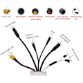 Miniatyrbillede 3 af 5: 17A Tre-Mode Sinus-Bølge E-cykel Controller til Modifikation af 24V 36V 48V 250W350W Elcykel Motor Lithium Batteri