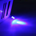 Miniatyrbillede 5 af 5: 3mm dobbelt LED-dioder, bulk LED-lysemitterende dioder 2-benet rund UV (10 farver x 20 stk.) sætboks