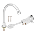 Miniatyrbilde 5 av 5: Medisinsk Lab Pedal Vask Vannkran Kit