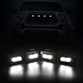 Miniatyrbillede 5 af 5: 4 stk. LED Forlygtegitterlys til Off Road 2020 2021 Eksternt Gitterlampe, Gult Lys
