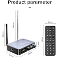 Miniatyrbild 2 av 5: NFC Digital Display Bluetooth Adapter Bluetooth 5.1 Audio Receiver Singing FM Radio Transmitter 4 i 1 NFC Audio Adapter