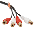 Pikkukuva 5 / 5: Universaali vahvistin Basso RCA Gain Level Volume Control Nuppi Autoon Musta