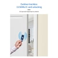 Miniatyrbillede 1 af 5: Tuya App IC-kort Smart Lås til Træ døre, Bluetooth, Elektronisk, Ingen boring, Skjult indvendig installation