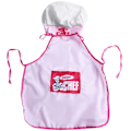Miniatyrbilde 1 av 5: Barne kokkehatt forkle for barn matlaging baking gutt jente junior ()