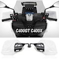 Miniatyrbillede 4 af 5: Motorcykel Håndbeskytter Håndbeskytter Vindskærm til C400X C400GT 2018-2020 (Klar)