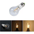 Miniatyrbillede 5 af 5: E27 12V COB LED Filament Pære 360 Grader Ikke-dimbar Lys Ny (3W Varmt Hvid)