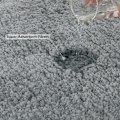 Miniatyrbild 2 av 5: Extra Tjock Vattenabsorberande Badmatta Mikrofiber Badrumsmatta Tjock Plysch Maskintvättbar Halksäker Matta (Grå 40x60cm)