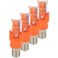Miniatyrbillede 5 af 5: Koaksial til Ethernet-adapter, 4 stk. RF-koaksial F til RJ45 han-konverter til linjetester