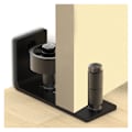 Miniatyrbild 1 av 5: Multifunktionell Dörrbottenguide för Skjutdörrar - Justerbar Rullguide (1-pack)