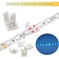 Miniatyrbillede 5 af 5: LED-strimmelforbindelsessæt til 5050 10 mm 4-bens RGB-LED-strimmel, 2-vejs splitter, DIY-tilbehør til RGB-LED-strimmelforbindelse