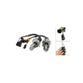 Miniatyrbillede 2 af 2: v2 stk. 35W DC 12V 12000K H4 Hi/Lo fjernlys pære a