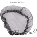 Miniatyrbild 1 av 5: Set med 2 nätformiga skyddande överdrag för regntunnor - Diameter: 32,67 tum - Justerbar - För vattenuppsamlare - Regnsamlingshink